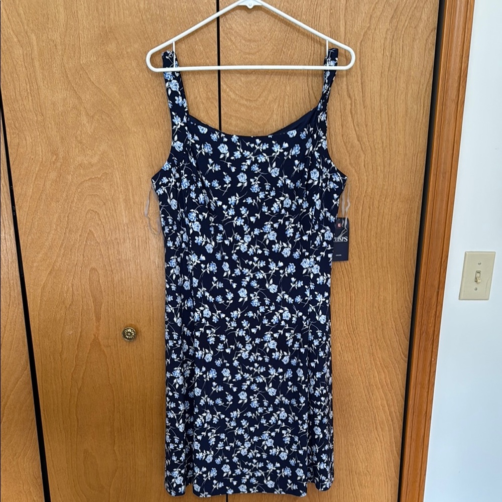 Floral Navy Dress